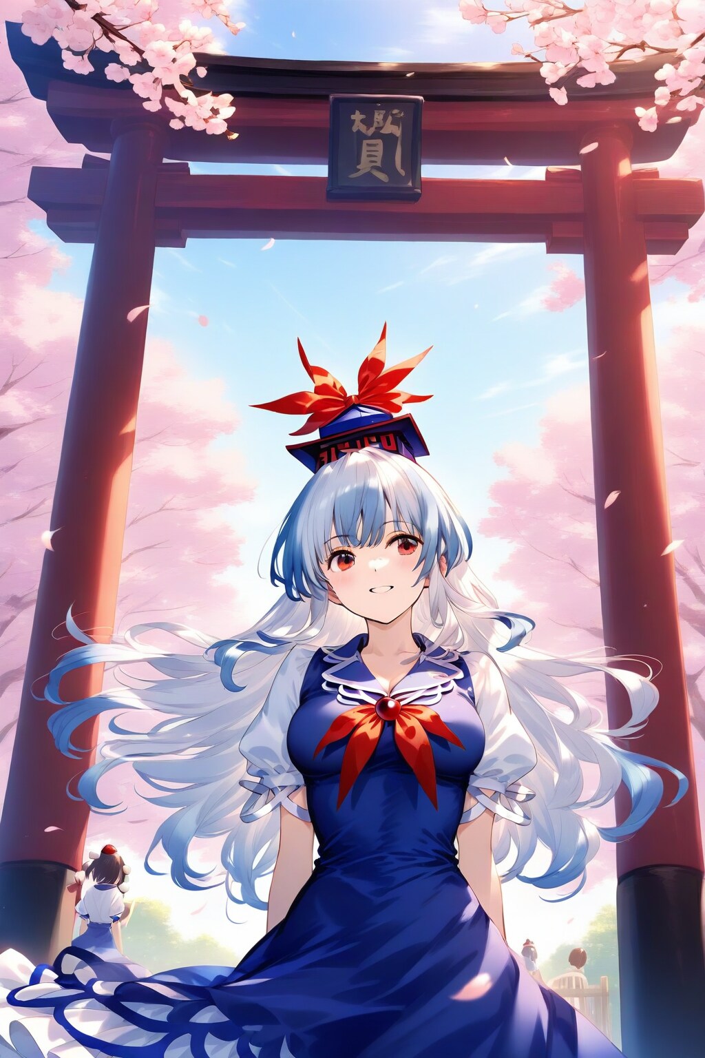 桜の門外の恋 | の人気AIイラスト・グラビア