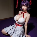 ゲゲゲの鬼太郎「猫娘」のヌードコスプレ 3枚目