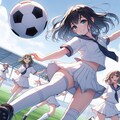 パンチラサッカー（Copilot） 9枚目