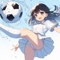 パンチラサッカー（Copilot） 2枚目