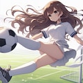 パンチラサッカー（Copilot） 8枚目