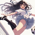 パンチラサッカー（Copilot） 12枚目