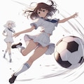 パンチラサッカー（Copilot） 10枚目