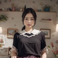昔の制服着てみた2 4枚目