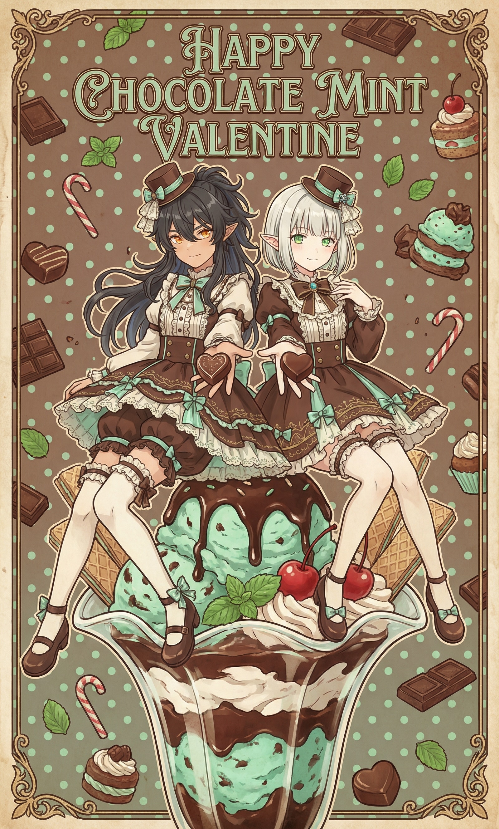 Nell&Lumiere Valentine | の人気AIイラスト・グラビア