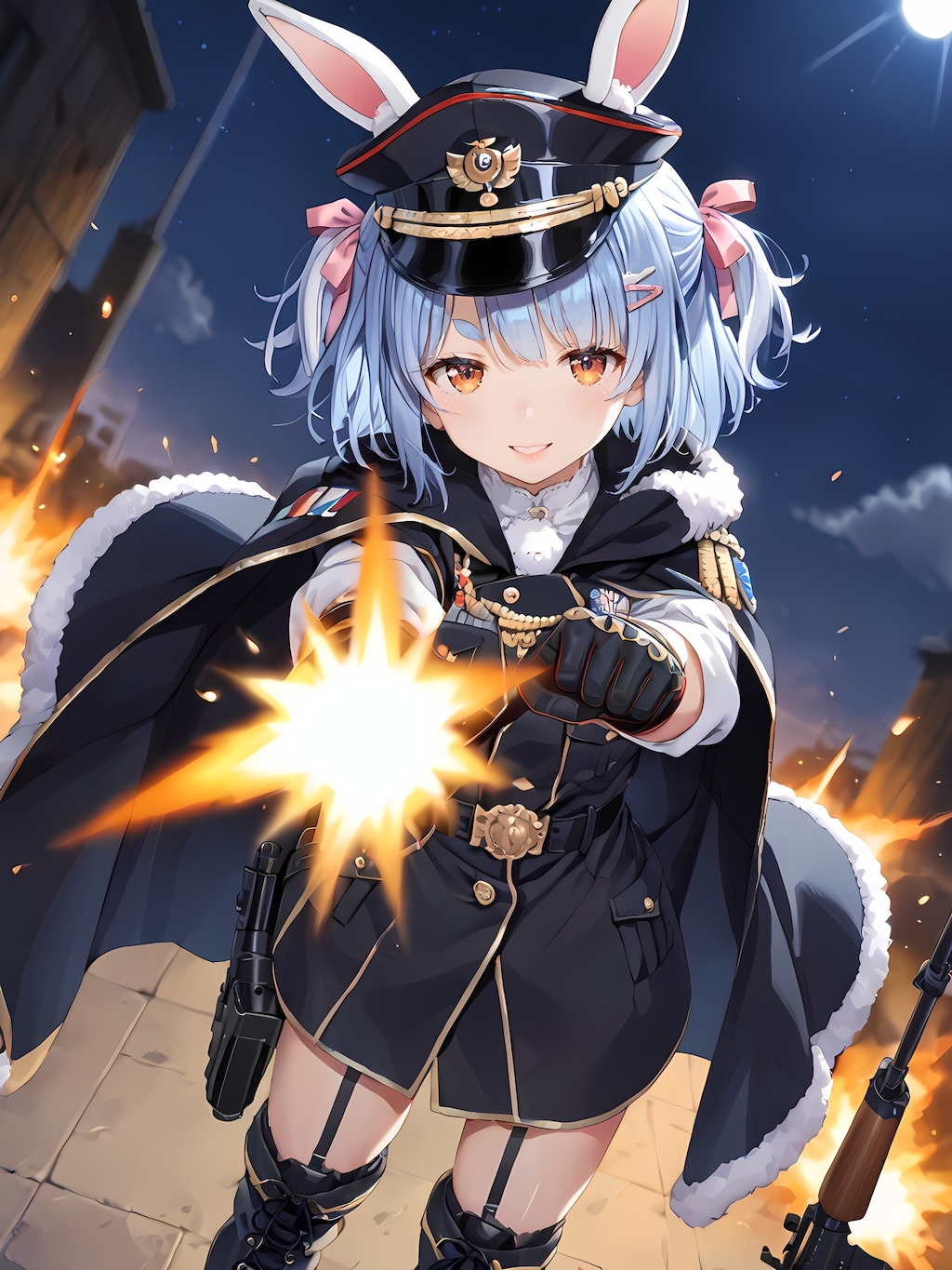 【兎田ぺこら】世界一ミリタリーが似合う兎【軽量版】