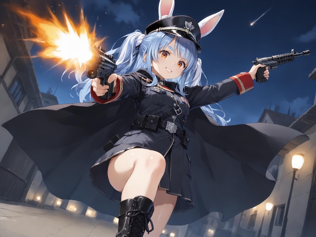 【兎田ぺこら】世界一ミリタリーが似合う兎【軽量版】