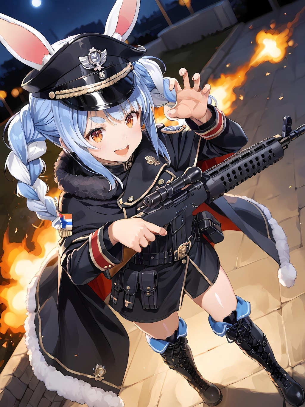 【兎田ぺこら】世界一ミリタリーが似合う兎【軽量版】