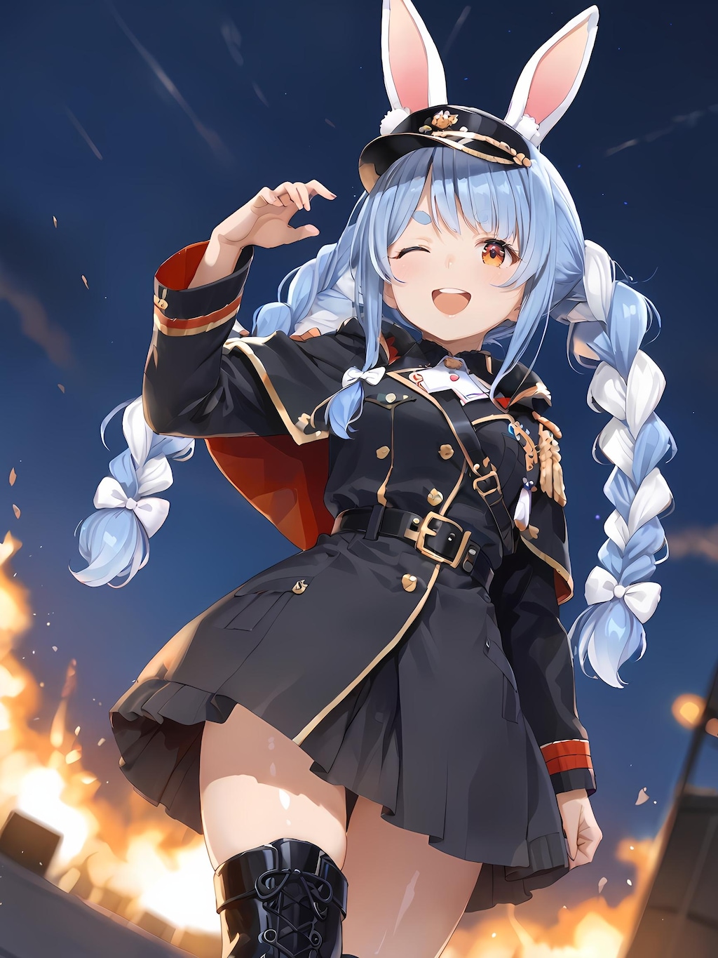 【兎田ぺこら】世界一ミリタリーが似合う兎【軽量版】