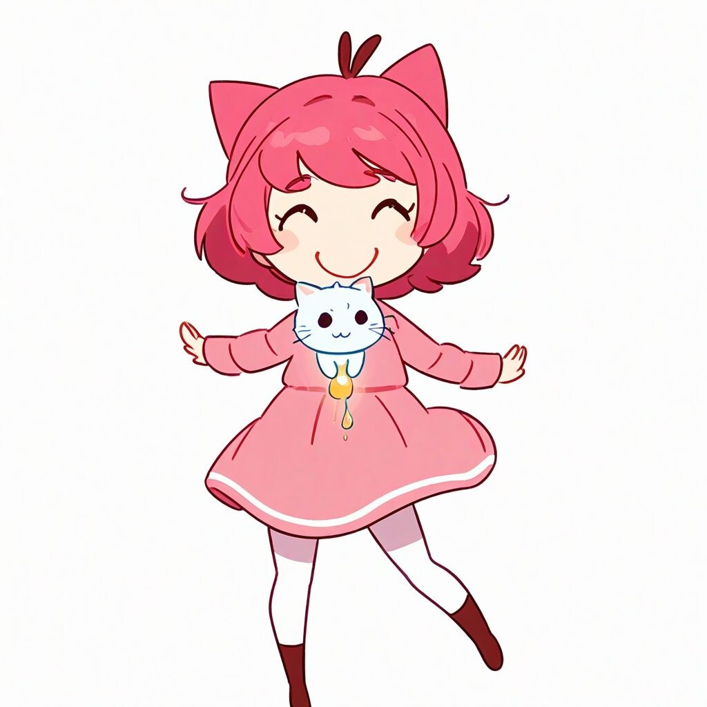 ネコとネコミミガール