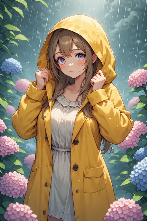 天気の子　雨