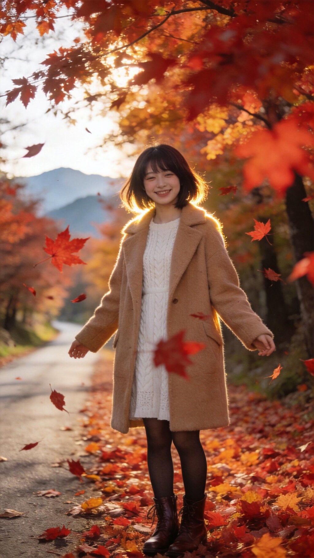 Autumn Thrown Back at the Sky