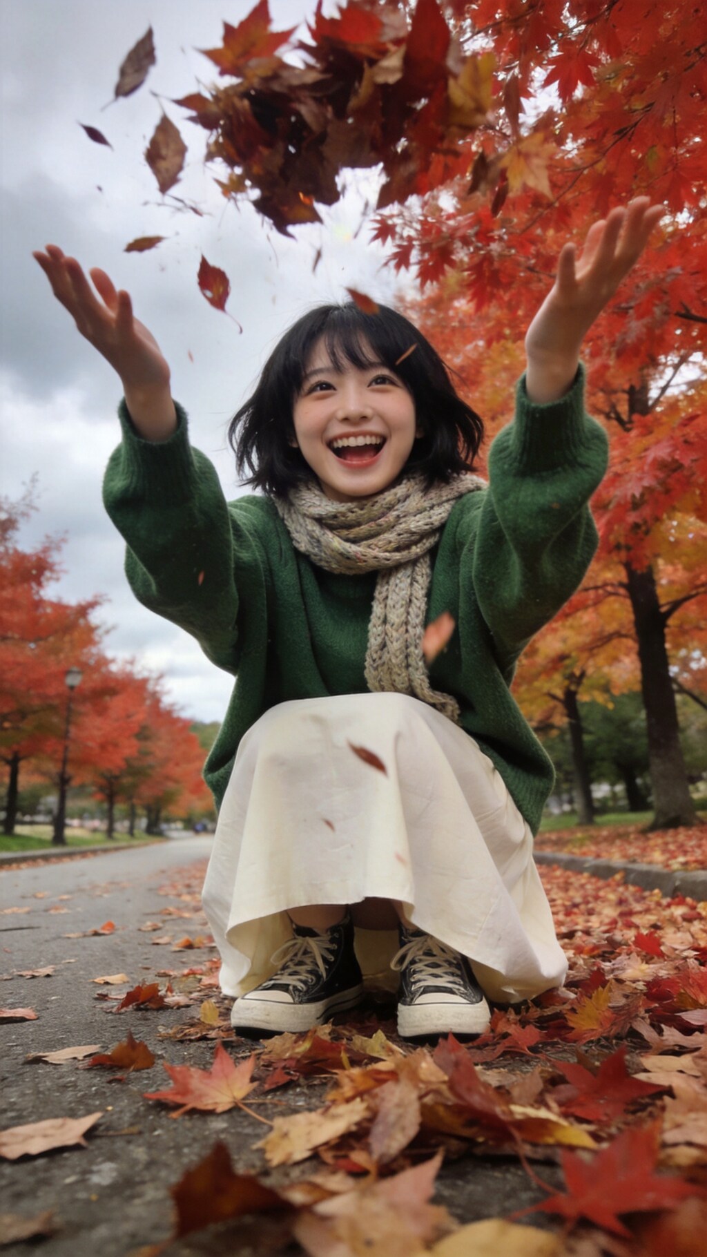 Autumn Thrown Back at the Sky
