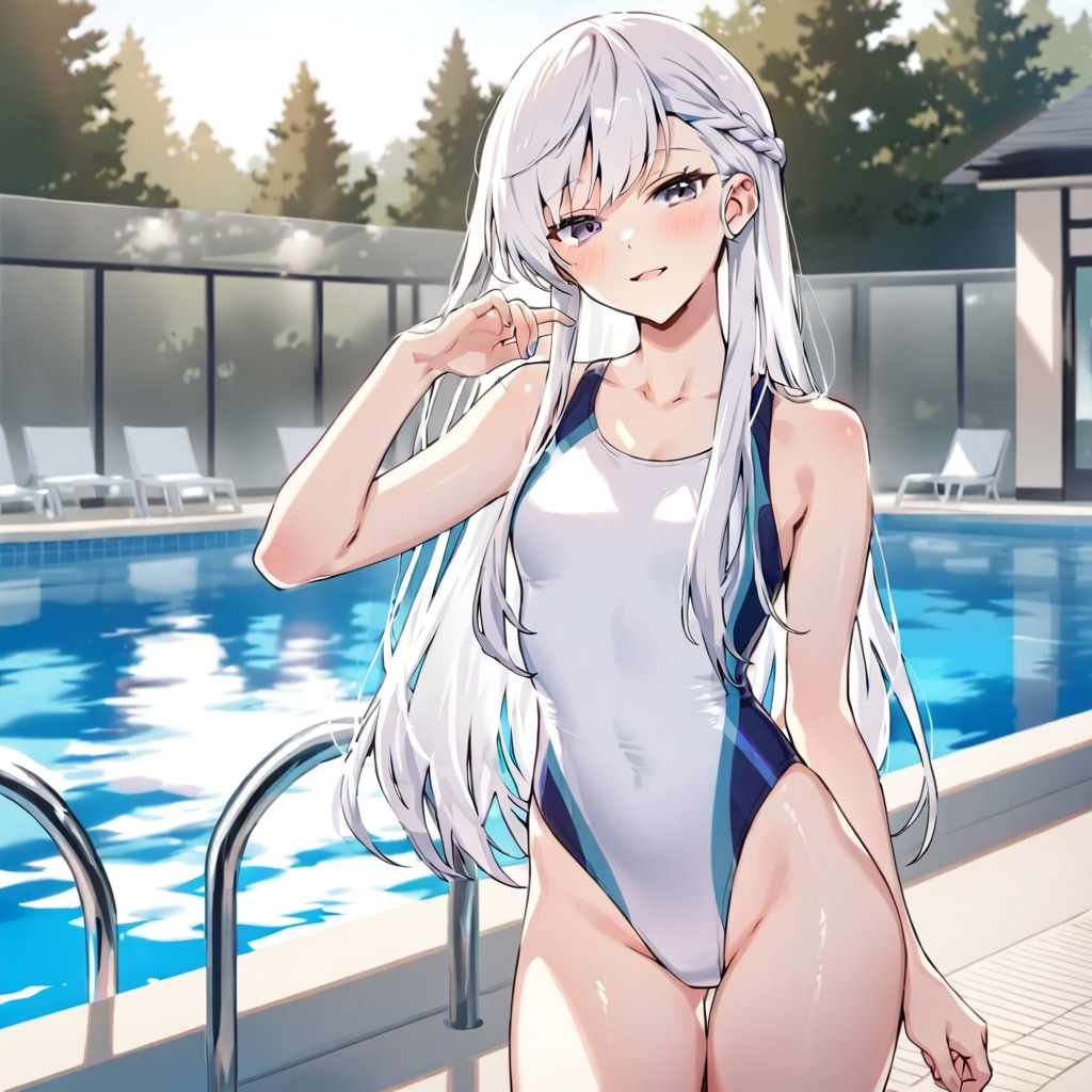 ベルファスト競泳水着♪
