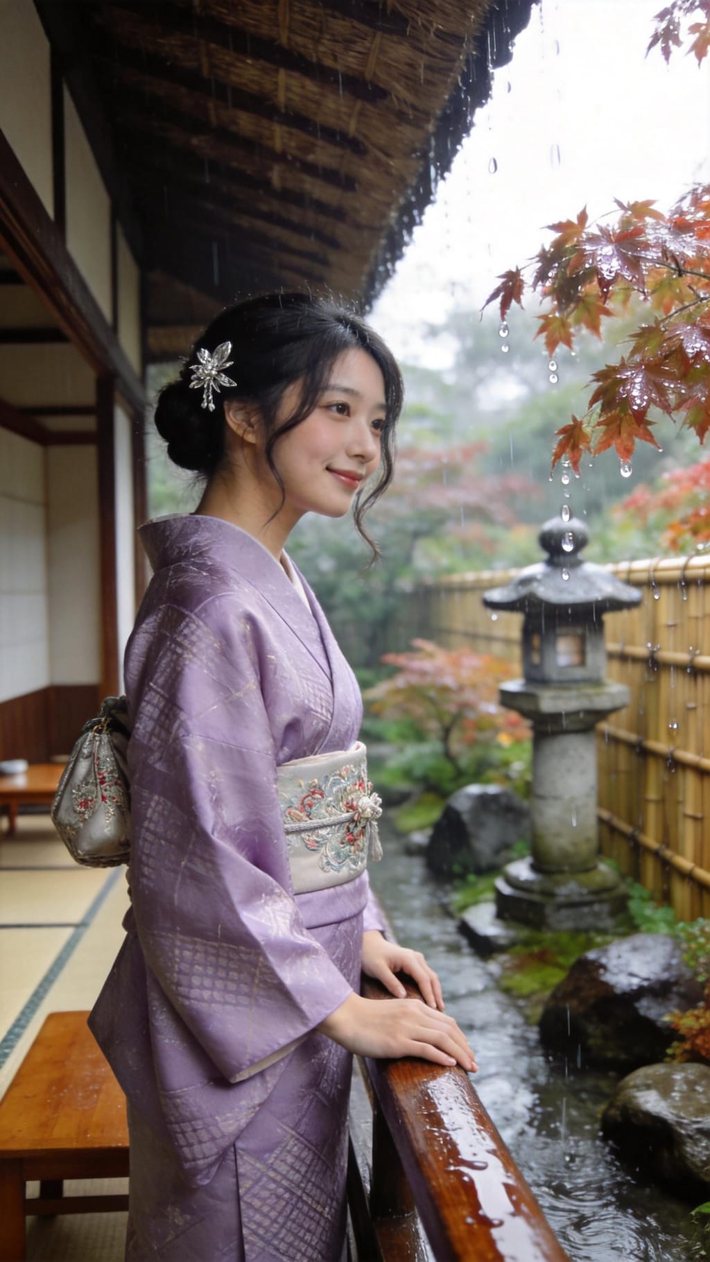 The Garden Remembers Her Smile