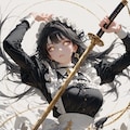 maid wielding a sword 7枚目
