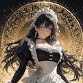 maid wielding a sword 4枚目