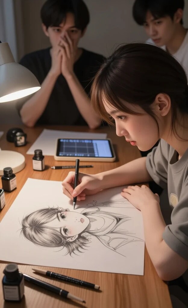 漫画家の追い込み | の人気AIイラスト・グラビア