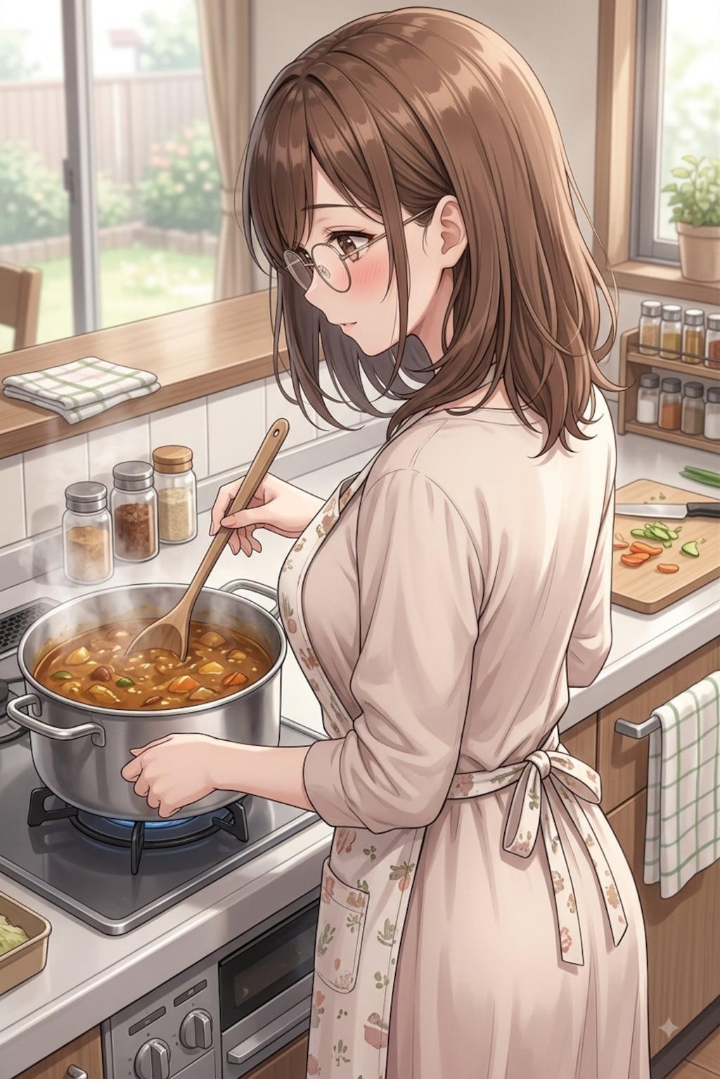 【カスミ】今日はカレー