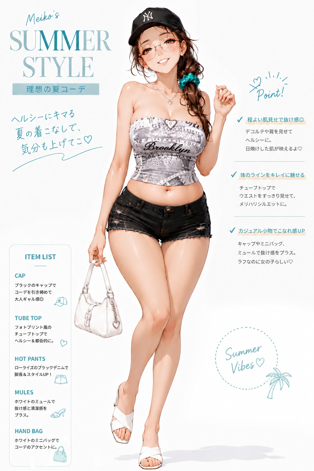 ギャルママ夏スタイル