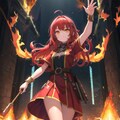 炎の魔法使いな小さな女の子 9枚目