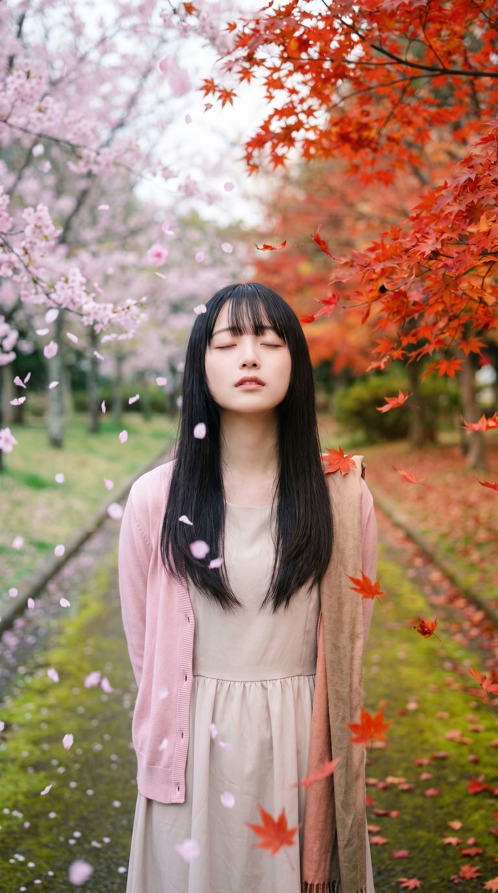 Between Cherry Blossoms and Maple Leaves
