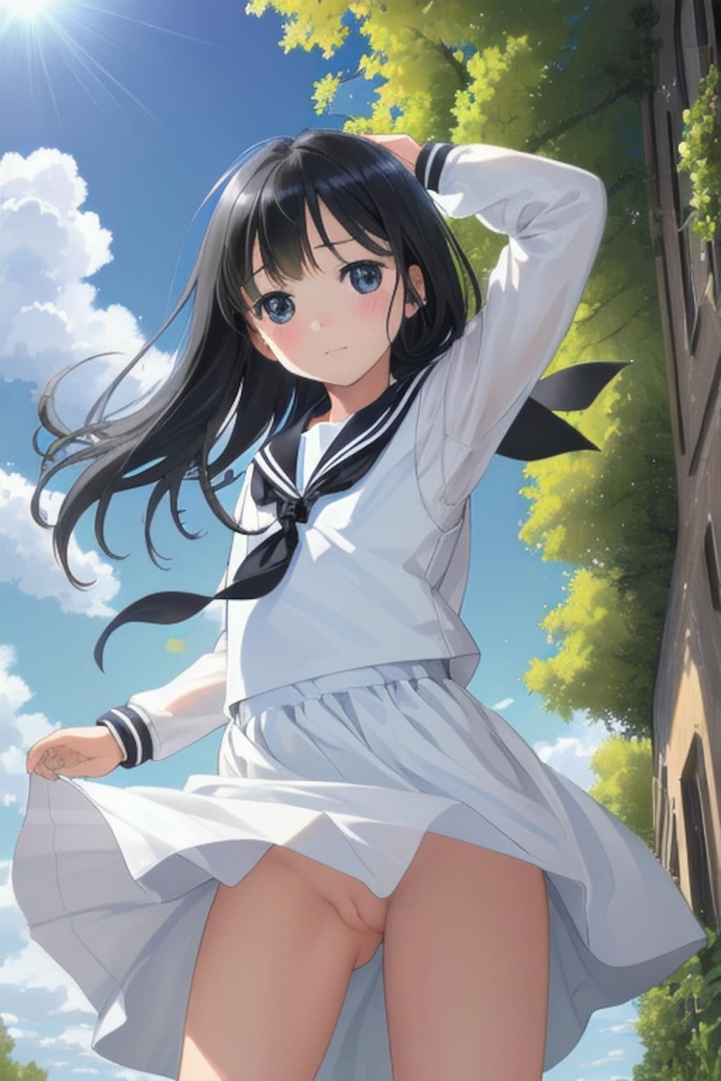 風のいたずら？