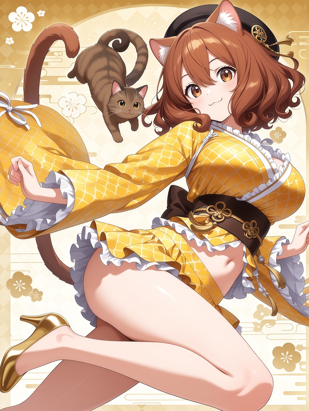 金色和風モダン