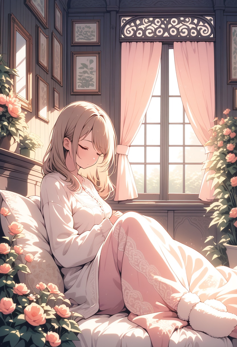 微睡む午後 | の人気AIイラスト・グラビア