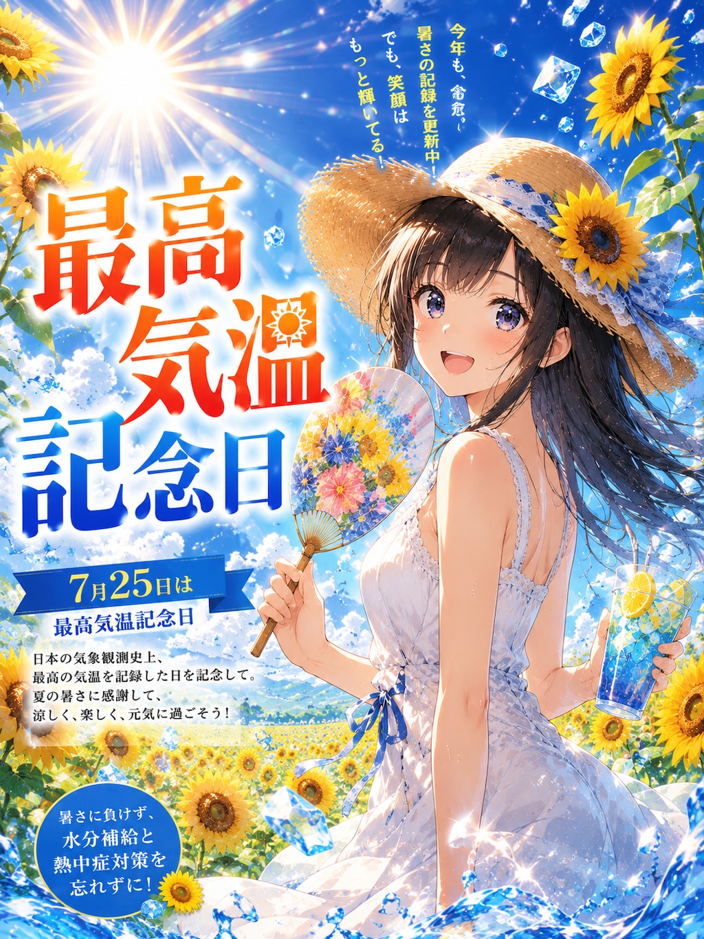 7月25日は「最高気温記念日」と聞いて