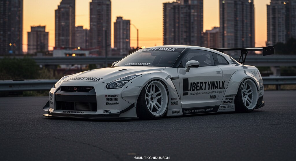 リバティーウォークGT-Rのドリ車