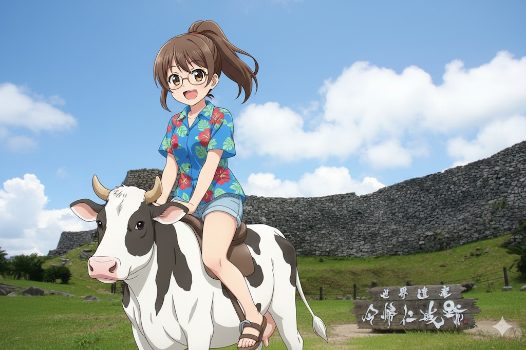 今帰仁(なきじん)城跡／沖縄／日本