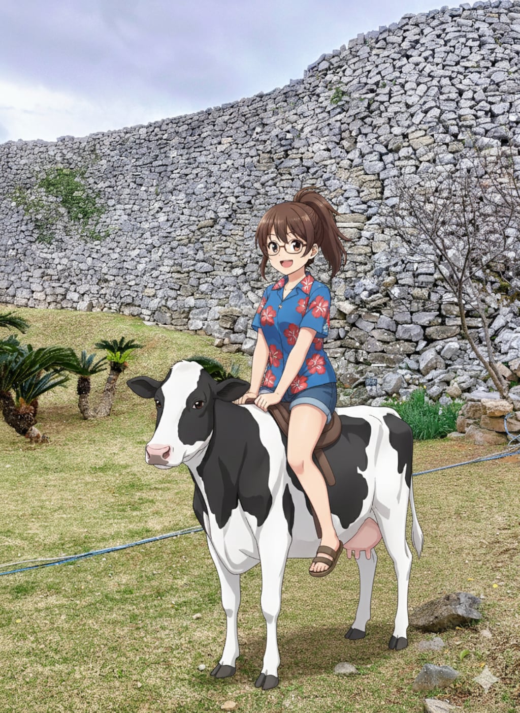 今帰仁(なきじん)城跡／沖縄／日本