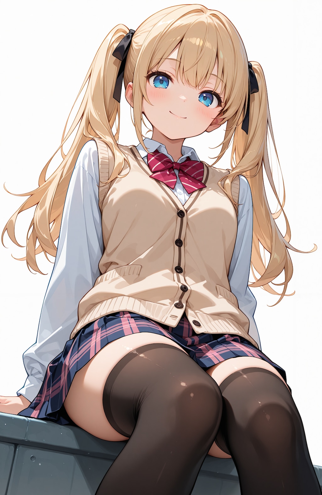 座ってるだけ