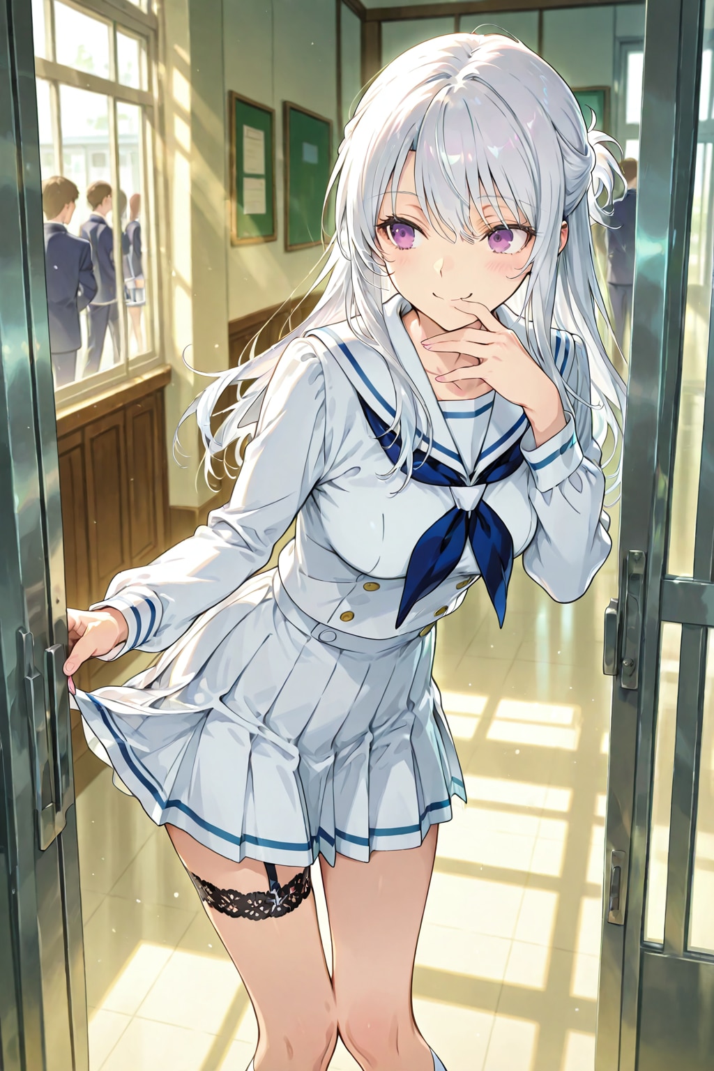 スカートの中、気になる？