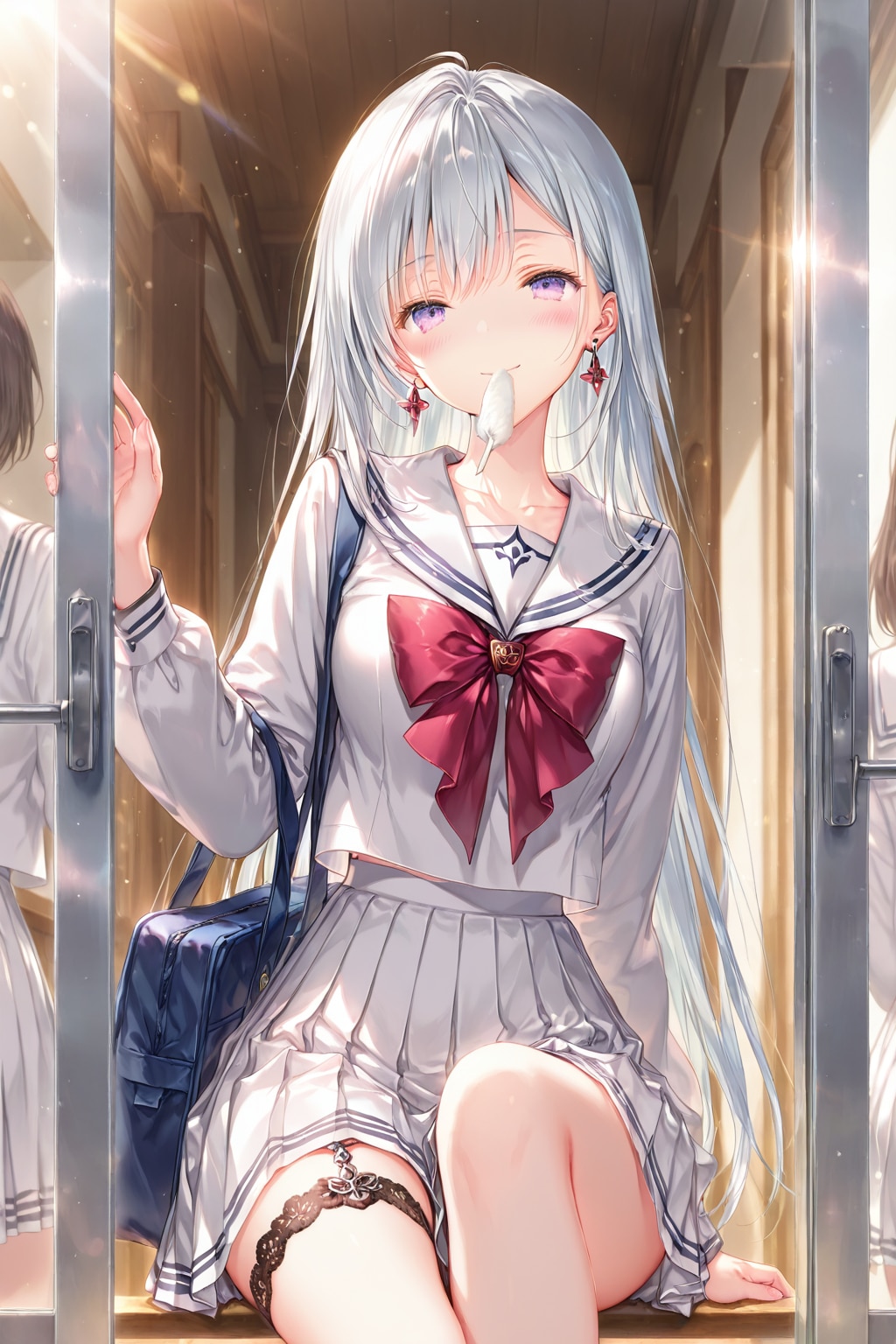 スカートの中、気になる？