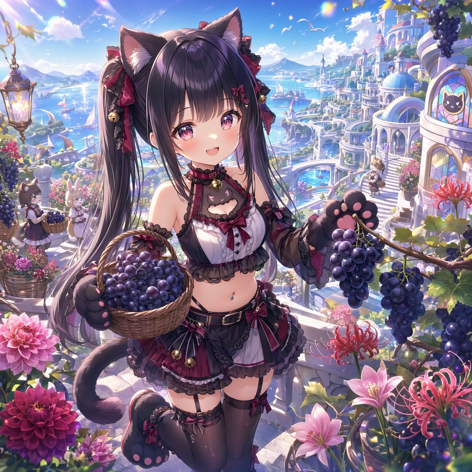 9月6日 #黒の日 #黒い真珠三次ピオーネの日 | の人気AIイラスト・グラビア
