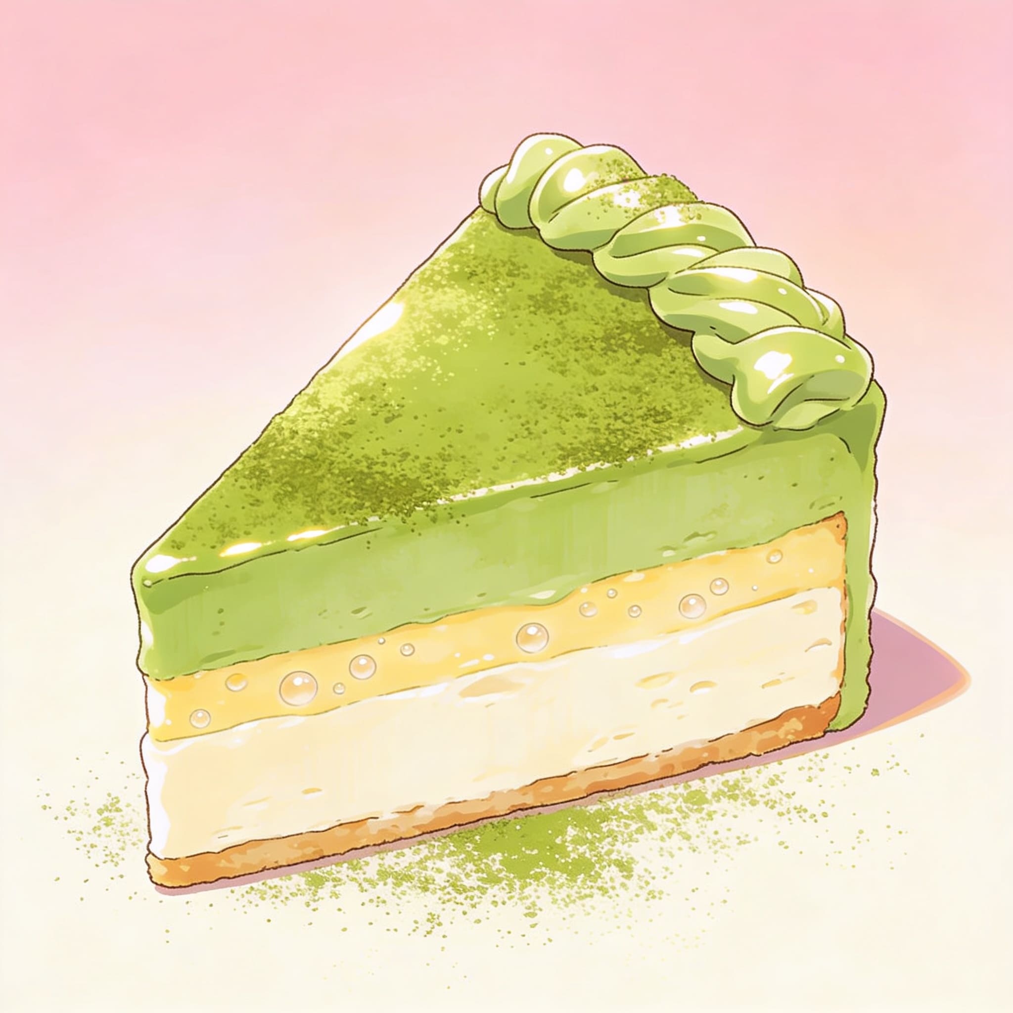 抹茶ケーキ | の人気AIイラスト・グラビア