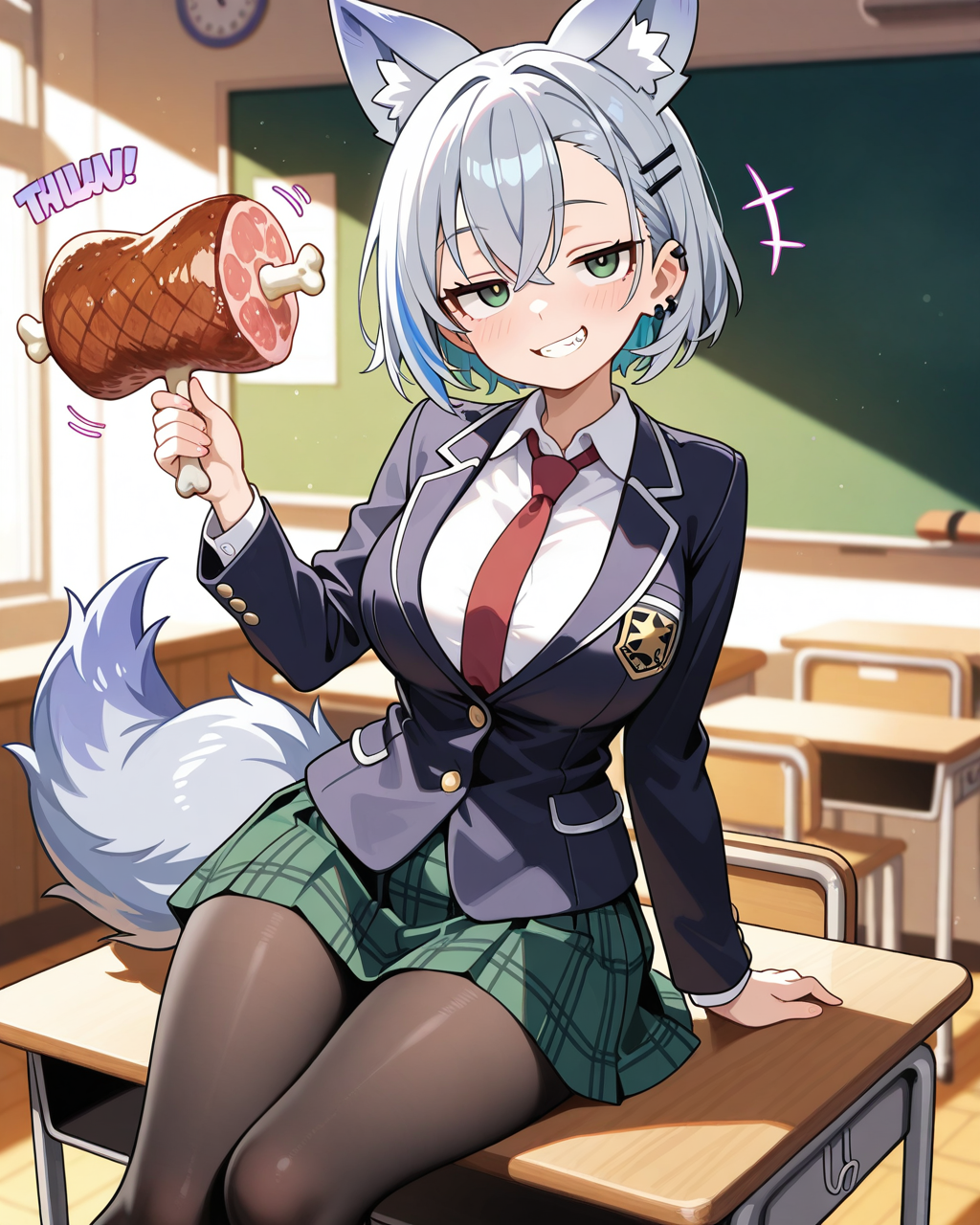 オオカミ化した渕岳彩翔ちゃん