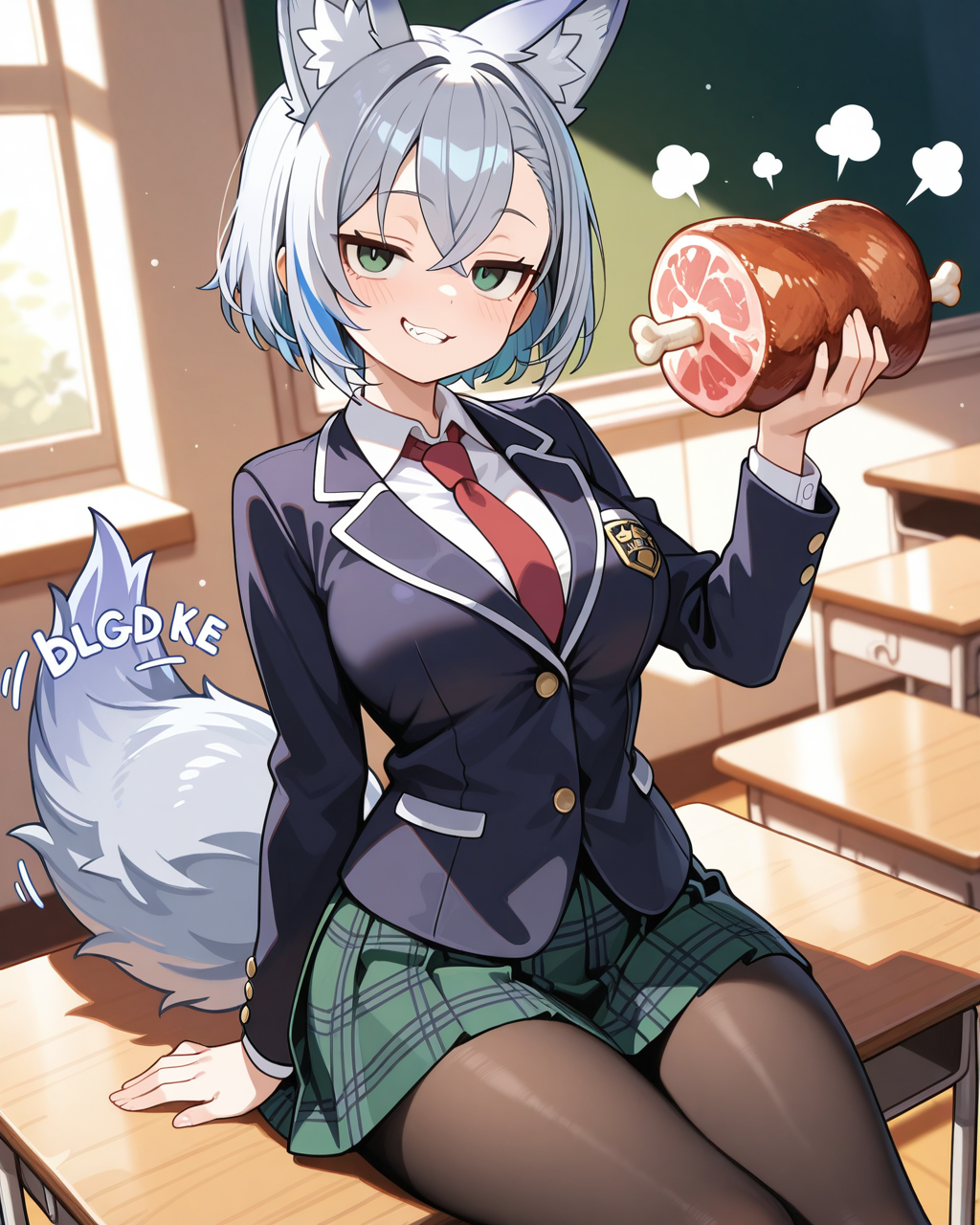 オオカミ化した渕岳彩翔ちゃん