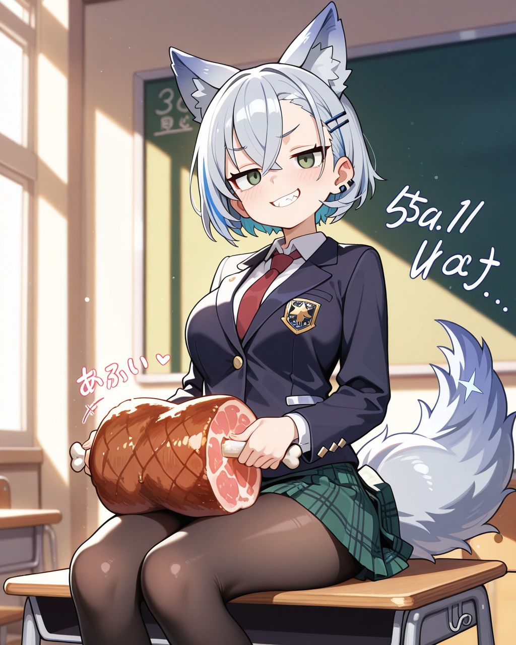 オオカミ化した渕岳彩翔ちゃん