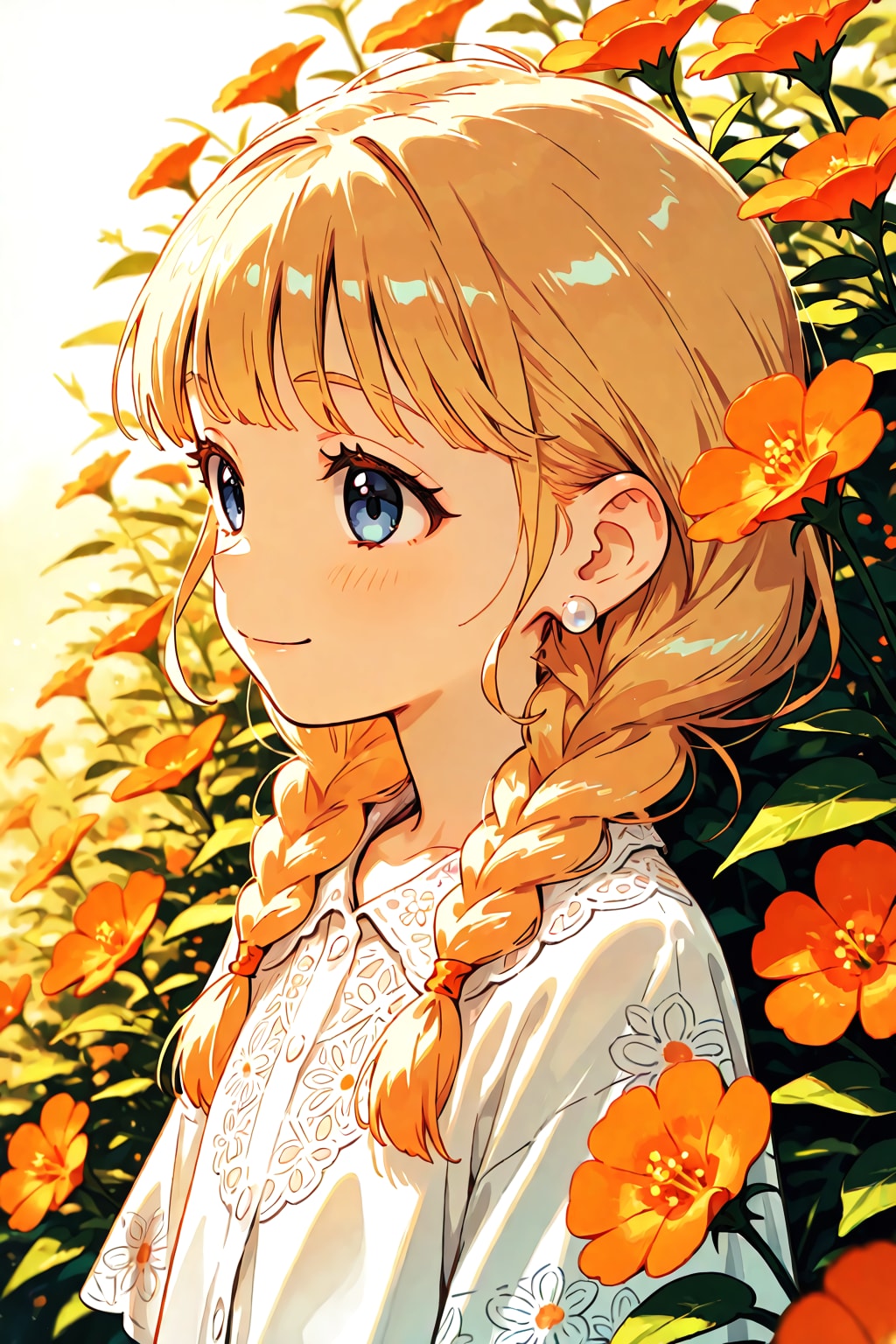 花畑の黄金色