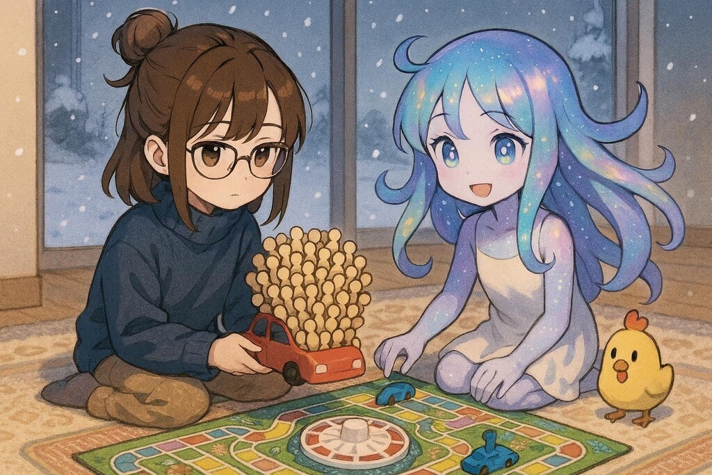 シンプルな人生ゲーム☆