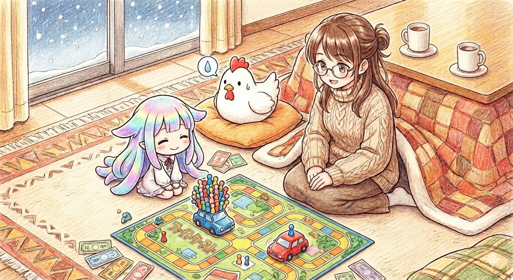 シンプルな人生ゲーム☆