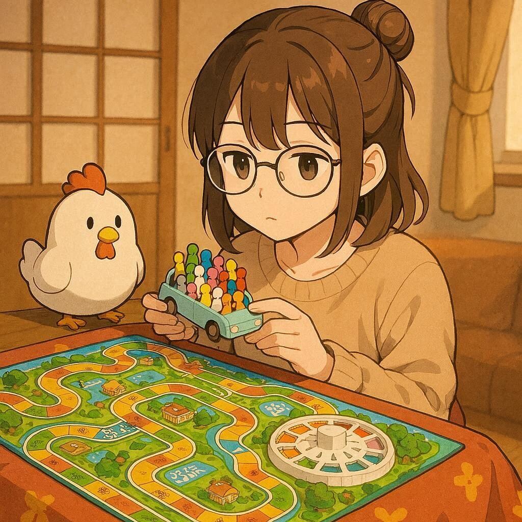 シンプルな人生ゲーム☆