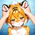 虎ダウナーちゃんを洗ってあげよう！ 6枚目