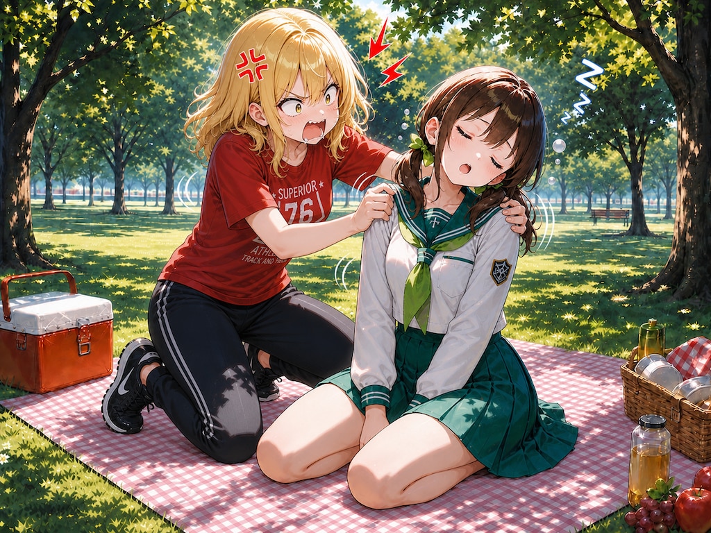 あーっ！？うちのぶんがない！！