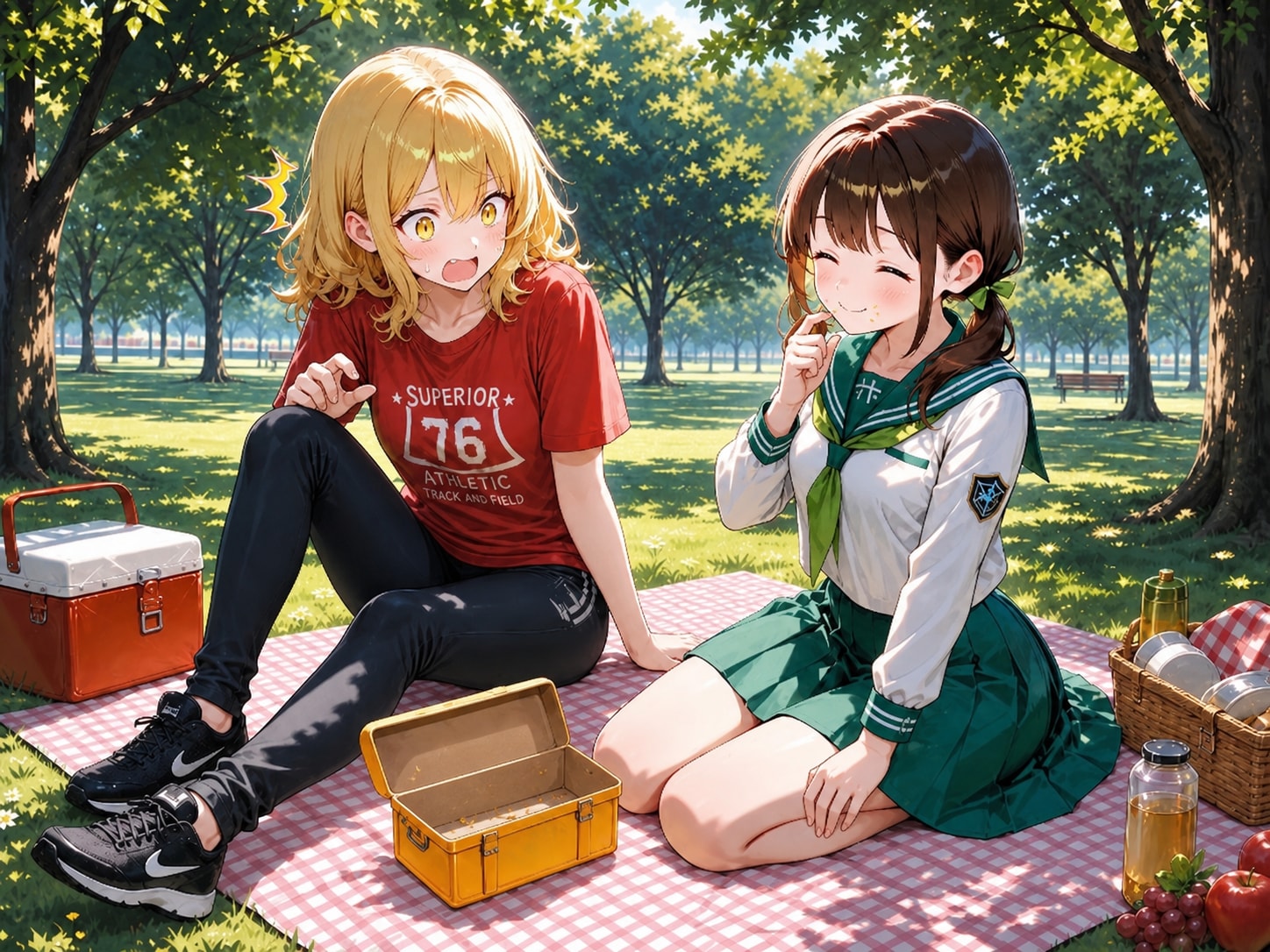 あーっ！？うちのぶんがない！！