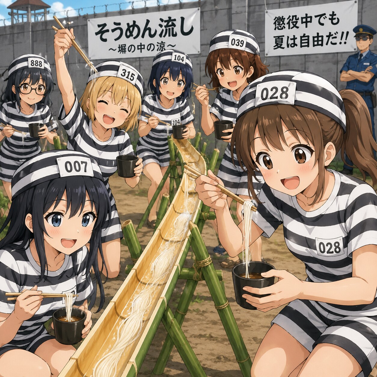 そうめん流し
