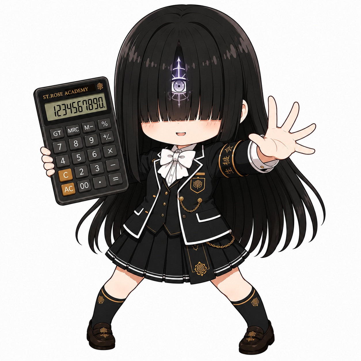生徒会主席会計 戸隠ちゃんのひみつ